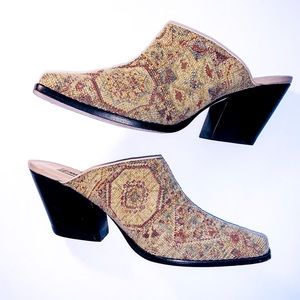 Free People x Matisse Tapestry Mules